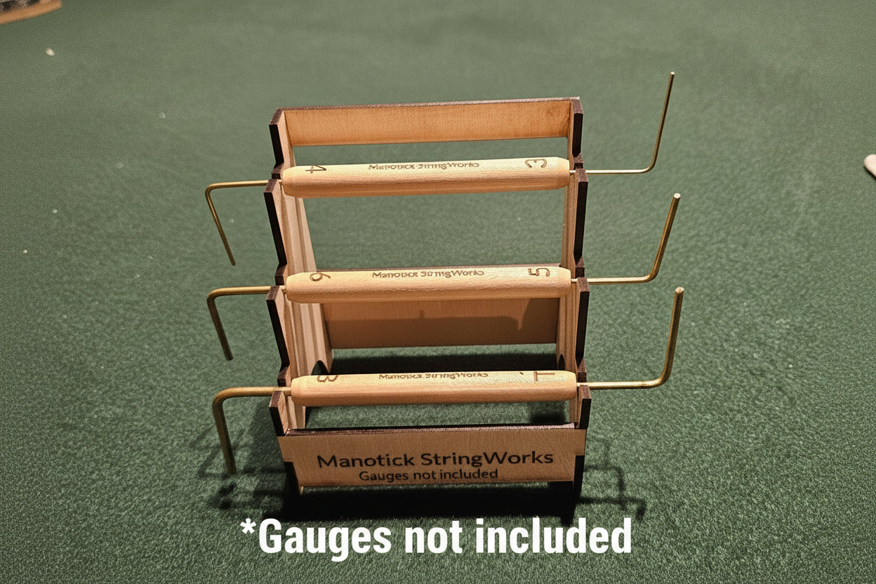 Wood String and Pickup Height Gauge Stand – MSW Ottawa