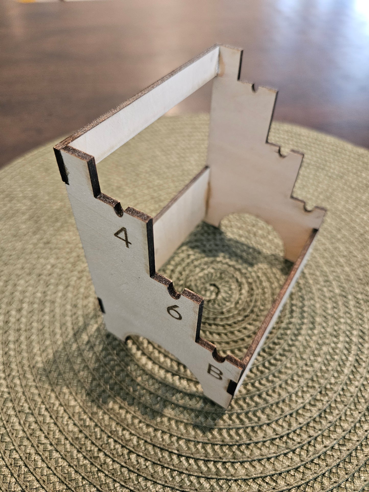 Wood String and Pickup Height Gauge Stand